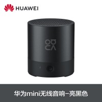 华为 mini音响 便携式低音炮无线小型3D环绕立体声 高音质大音量重低音 亮黑色 CM510