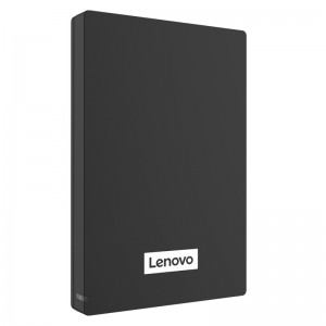 联想（Lenovo）1TB 移动硬盘 USB3.0 2.5英寸 商务黑 高速传输 稳定耐用 F308
