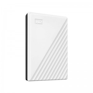西部数据(WD) 1TB 移动硬盘 USB3.0 My Passport随行版 2.5英寸 白色 机械硬盘 便携 自动备份 兼容Mac WDBYVG0010BWT