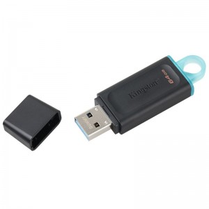 金士顿（Kingston）64GB USB3.2 Gen 1 U盘 DTX 时尚设计 轻巧便携