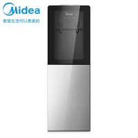 美的（Midea）饮水机家用桶装水立式办公饮水器烧水制热双门防尘 YR1002S...