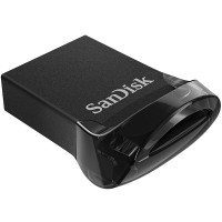 闪迪(SanDisk)32GB USB3.1 U盘 CZ430酷豆 黑色 读速130MB/s U盘 小身材 大容量