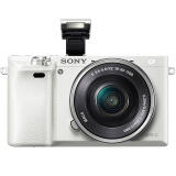 索尼（SONY）Alpha 6000L APS-C微单数码相机 标准套装 白色（...