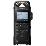 索尼（SONY）专业数码录音笔PCM-D10 16GB 黑色 数字降噪Hifi无损播放 大直径三向双麦克风