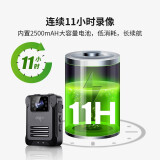 爱国者 执法记录仪DSJ-T5 1296P高清红外夜视红蓝爆闪11小时连续录像三...