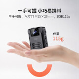 爱国者 执法记录仪DSJ-T5 1296P高清红外夜视红蓝爆闪11小时连续录像三...
