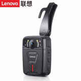 联想(Lenovo)DSJ-1W执法记录仪高清 微型随身摄像内置32G 便携4800万像素11小时连续录像黑色