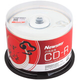 纽曼（Newsmy） 丹青系列 CD-R 52速700M 空白光盘 空白光盘/光碟/刻录盘 桶装50片