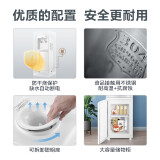 美的（Midea）饮水机 立式家用办公温热型多重防干烧大储物柜饮水器MYR718S-X