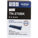 兄弟（brother） TN-270BK 黑色粉仓（适用于DCP-9010CN/...