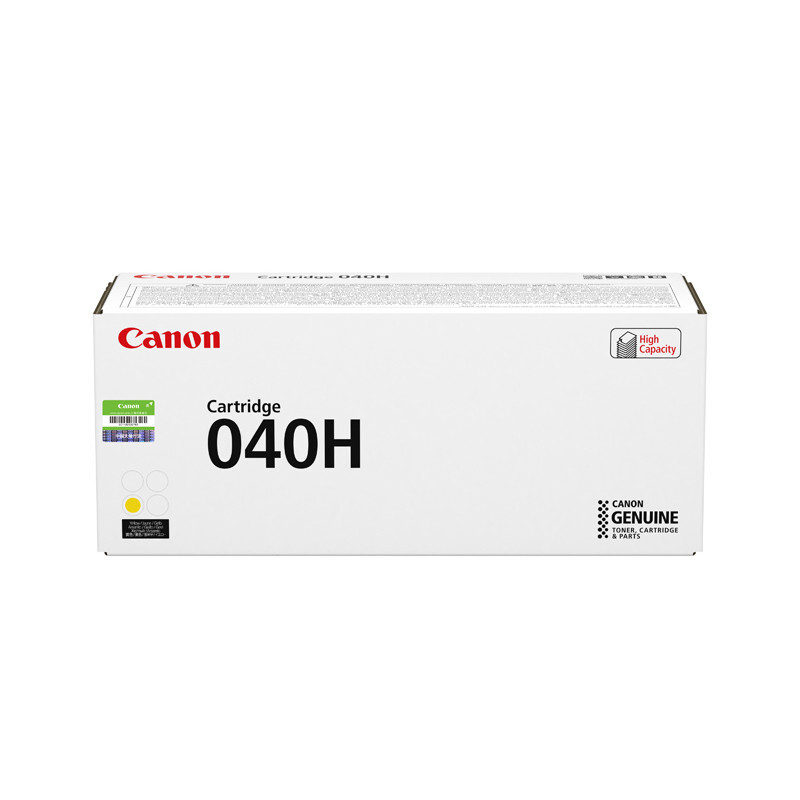 佳能（Canon)硒鼓CRG040 H Y黄色大容量（适用LBP710Cx/LBP712Cx）