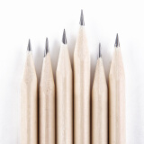 三木(SUNWOOD) 50支筒装HB原木三角杆铅笔素描绘图学生书写铅笔 857...