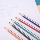 晨光(M&G)文具HB三角杆学生铅笔 多功能彩色抽条木杆铅笔 美术绘图书写铅笔(带橡皮头) 30支装AWP30936