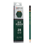 齐心（COMIX）安全考试专用填涂答题卡2B木质铅笔学生铅笔 12支/盒 MP2...