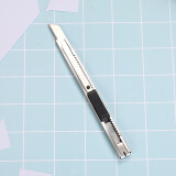 齐心(Comix)美工刀/裁纸刀/壁纸刀 金属9mm办公用品 工具 单只装B2806 