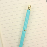 英雄（HERO）自动铅笔金属笔杆 学生练字书写绘画自动笔绘图工程师设计笔【书拉密语】 蓝色 0.7MM