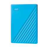 西部数据(WD) 2TB 移动硬盘 USB3.0 My Passport随行版 2.5英寸 蓝色 机械硬盘 便携 自动备份 兼容Mac  WDBYVG0020BBL