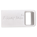 金士顿（Kingston）128GB USB3.1 U盘 DTMC3 银色金属 ...