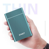 忆捷（EAGET）320G USB3.0移动硬盘G10蓝色 2.5英寸全金属文件...