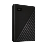 西部数据(WD) 2TB 移动硬盘 USB3.0 My Passport随行版 2.5英寸 黑色 机械硬盘 便携 自动备份 兼容Mac WDBYVG0020BBK