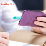 闪迪(SanDisk) 128GB Type-C USB3.1U盘DDC3 蓝色...