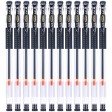 金万年(Genvana)文具0.5mm黑色中性笔子弹头签字笔水笔考试办公用品 M...