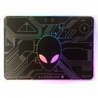 戴尔（DELL） Alienware金属鼠标垫 铝合金树脂鼠标垫 小号桌垫 RB...