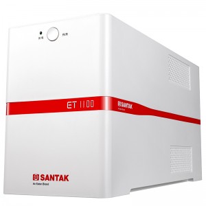 山特（SANTAK）UPS不间断电源 办公电脑后备备用电源断电稳压浪涌保护 ET1100 1000VA/600W