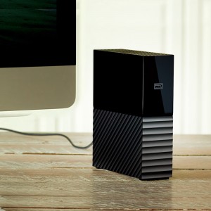 西部数据(WD) 8TB 移动硬盘 USB3.0 桌面存储 My Book 3.5英寸 大容量存储 WDBBGB0080HBK