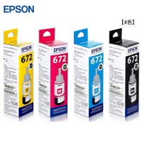 爱普生（EPSON）T6721-T6724墨盒套装 T672系列4色(适用L22...