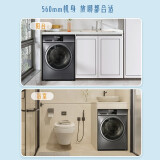 小天鹅（LittleSwan）滚筒洗衣机全自动 10公斤大容量洗烘一体机带烘干智能变频 除菌除螨 触摸屏TD100V23WDY
